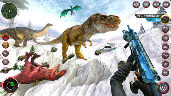 Baixar e jogar Real Dino Hunter: Dino Game 3d no PC com MuMu Player