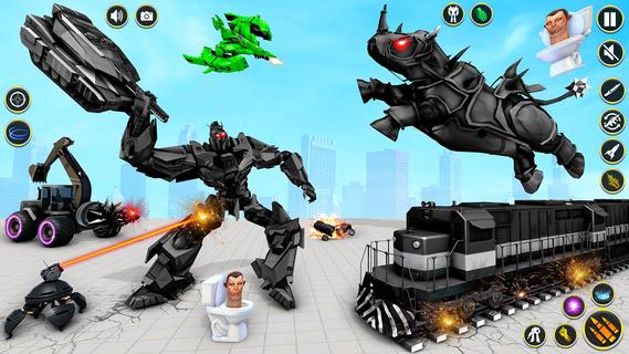 Rhino Robot - Robot Car Games PC