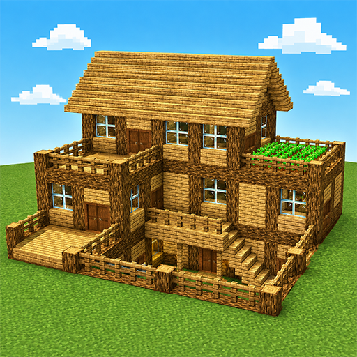 Block Crazy Robo Craft World الحاسوب