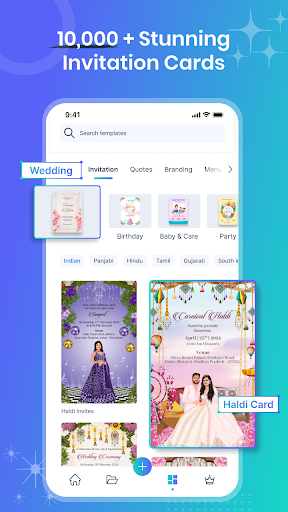 Invitation Maker - Card Design পিসি