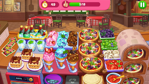 komputer Cooking Diner: Chef Game