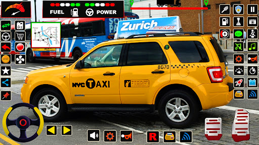 US Taxi Game 2023-Taxi Driver