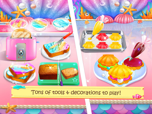 Mermaid Unicorn Bakery Game