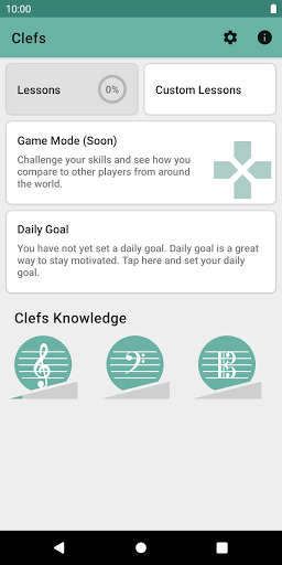 Clefs: Music Reading Trainer PC