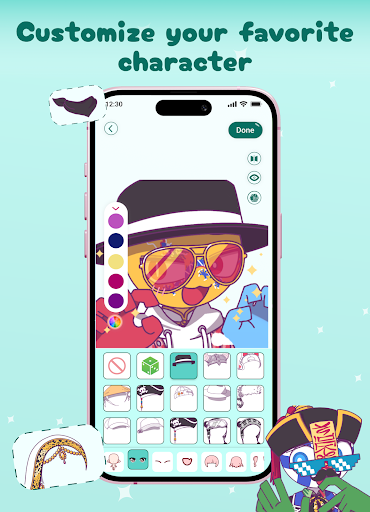 komputer CountryHuman: Ball Emoji Maker