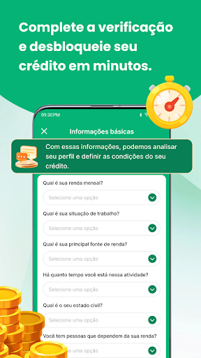 CréditoLeve: Empréstimos Fácil PC
