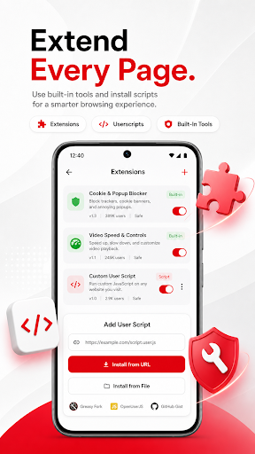 WebAura Browser & Downloader پی سی