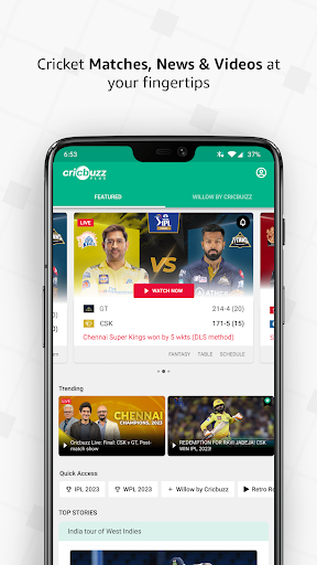 Cricbuzz - Live Cricket Scores পিসি