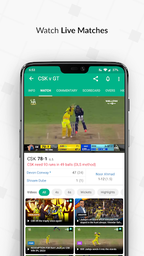 Cricbuzz - Live Cricket Scores پی سی