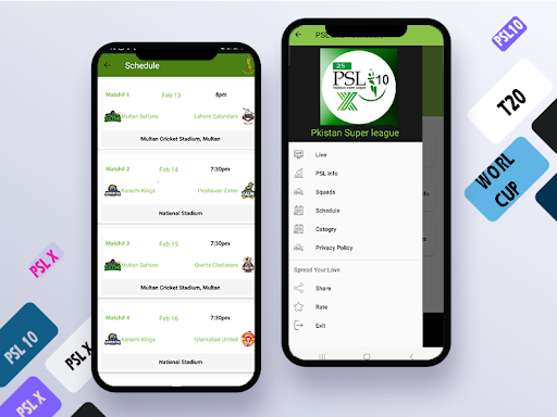 PSL10 - psl 2025 - t20 matches پی سی