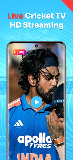 Live Cricket TV HD Streaming الحاسوب