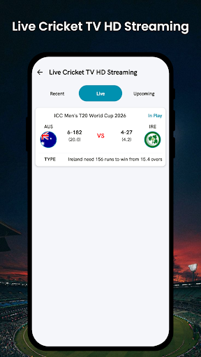 Live Cricket TV HD পিসি