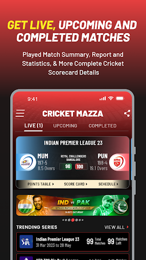Cricket Mazza 11 Live Line PC
