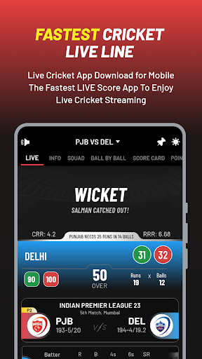 Cricket Mazza 11 Live Line PC