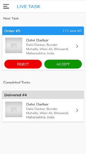 Crisfood Delivery Partner App PC