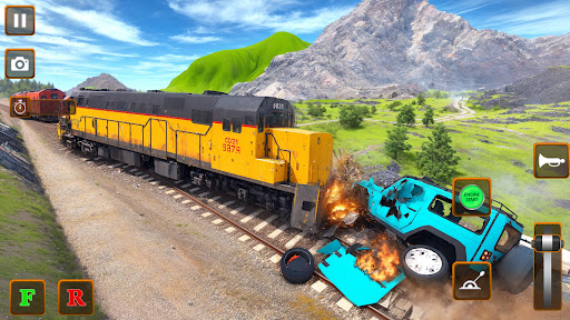 Train Truck Crash Rampage Sim پی سی