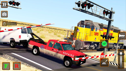 Train Truck Crash Rampage Sim پی سی
