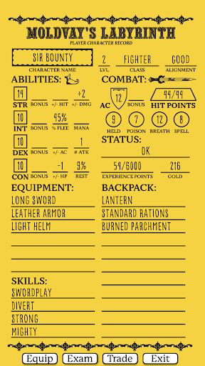 Moldvay's Labyrinth PC