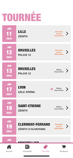 Calogero – A.M.O.U.R TOUR PC