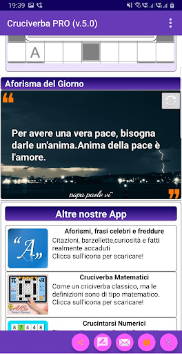 Cruciverba Italiani App PRO PC