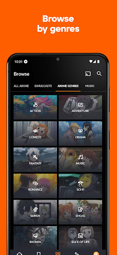 Crunchyroll পিসি