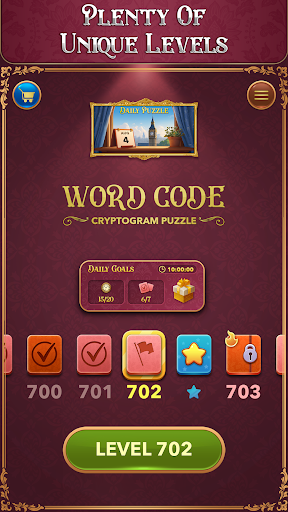 Word Code - Cryptogram Puzzle PC