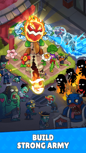 Flower vs zombie: City Defense