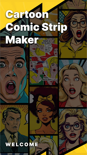 komputer Cartoon Comic Strip Maker