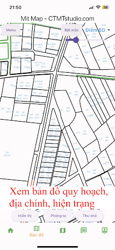 Mit Map: Xem file dgn - đo đạc PC