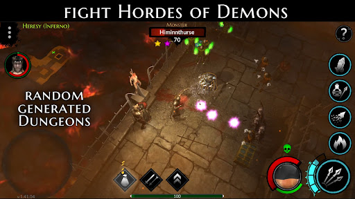 Heretic Gods: Hack & Slash RPG PC