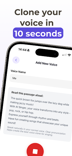 AI Singer: آواز کلون گانا پی سی
