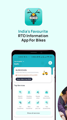 BikeInfo- RTO Vehicle Info App پی سی