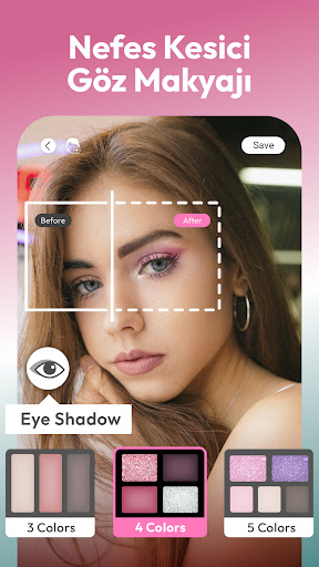 YouCam Makeup -Yüz Düzenleyici PC