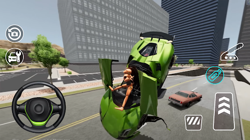 Car Crash Driving Test Game 3D