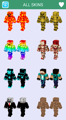 Boy & Girl skins for Minecraft پی سی