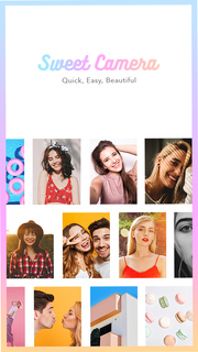 Editor de Fotos, Filtros Selfie - Sweet Camera para PC