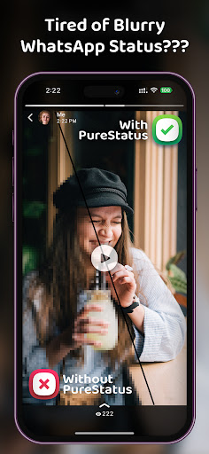 komputer PureStatus: ByeBye Blur Status