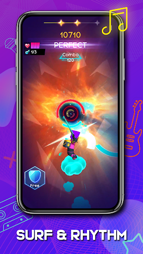 Cyber Surfer: EDM & Skateboard & Coloring Game PC