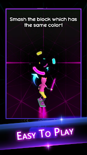 Smash Colors: Free Music Game Neon Cyber Surfer
