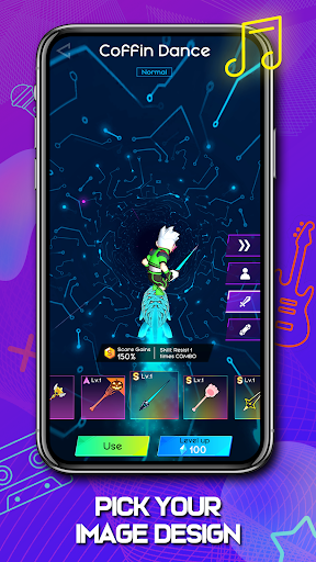 Cyber Surfer: EDM & Skateboard & Coloring Game PC