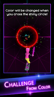 Smash Colors: Neon Cyber Surfer Free Music Game