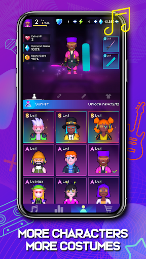 Cyber Surfer: EDM & Skateboard & Coloring Game PC