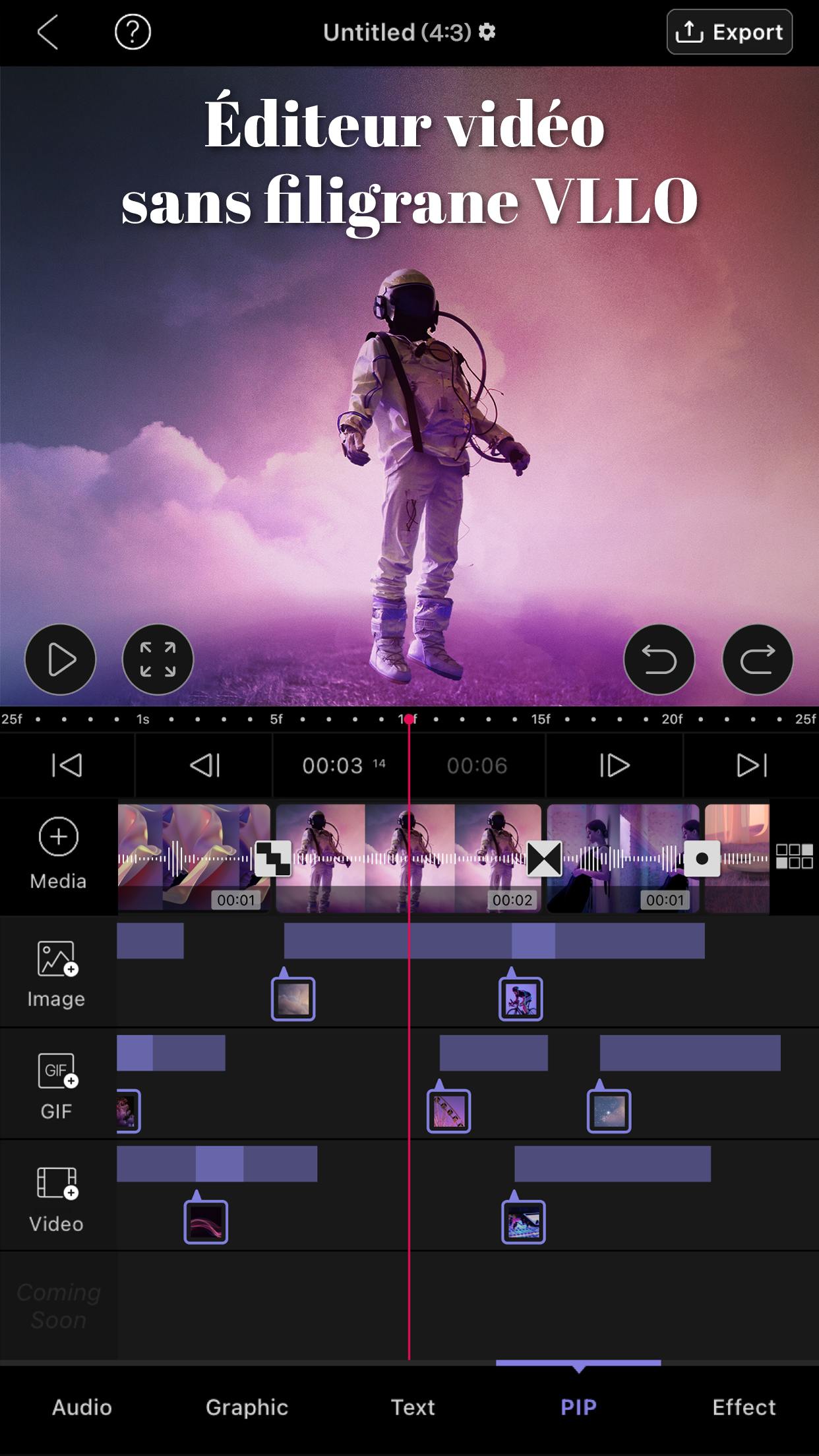 VLLO,mon premier éditeur vidéo PC