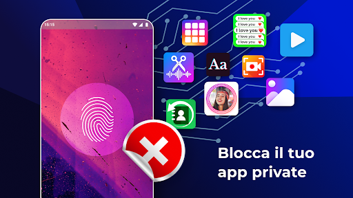 Blocco delle impronte digitali