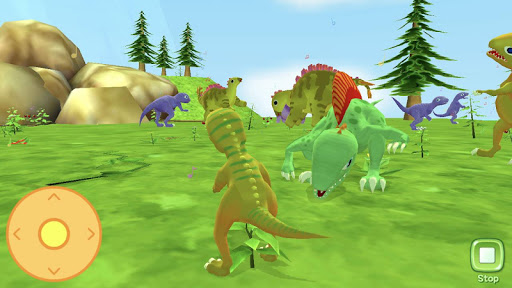komputer Dinosaur World 3D - AR Camera