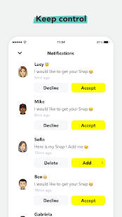 Hoop - New friends on Snapchat PC