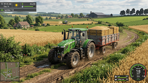 Gra Traktor Trolley 4x4 3D PC