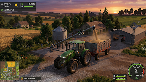 Gra Traktor Trolley 4x4 3D PC
