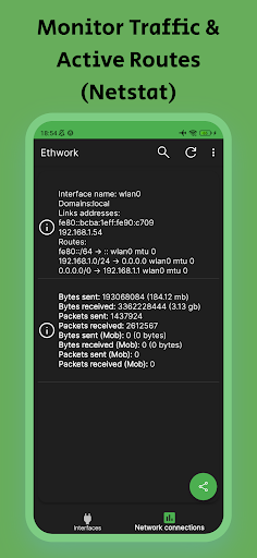 Ethwork: Network interfaces PC