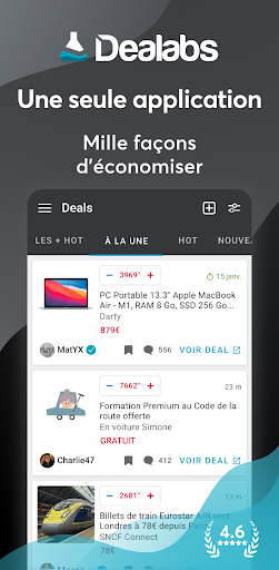 Dealabs – bons plans, soldes & codes promo PC